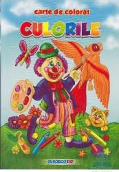 Culorile - carte de colorat
