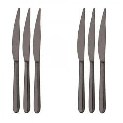 Cutit set 6 buc grosime 3 5mm INOXRIV NOVECENTO TITANIUM 