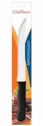 Cutit pentru paine 18cm SIMONAGGIO CHURRASCO cu maner negru MN015526 