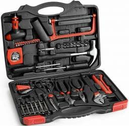 Dekton Set de scule 57 bucati chei surubelnite cleste burghiu ferastrau DT65246