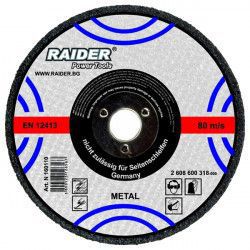 Disc abraziv pentru metal Raider 160111 diametru 180 mm 