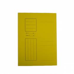 Dosar plic carton color 250 grmp galben 50 bucset 