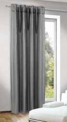 Draperie cu bride ascunse. Dimout Jolie maro 245x135 