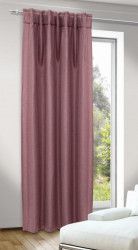 Draperie cu bride ascunse. Dimout Jolie roz 245x135 