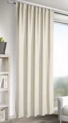 Draperie cu bride Jakob creme 245x140 