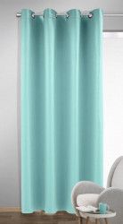 Draperie cu inele Bl.out Mia eisalbastru 245x140 