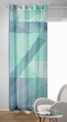 Draperie cu inele Carlo vernil 245x135 