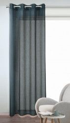 Draperie cu inele Struktur Alex d.albastru 245x140 