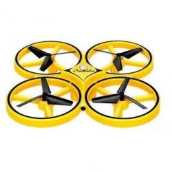 Drona elicopter cu Inductie control prin gesturi telecomanda tip ceas rotire 360 grade leduri incorporate 