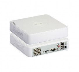 DVR 4 ch. video 4MP/3MP/2MP 1 ch. audio - Digital Video Recorder 4 canale - HIKVISION 