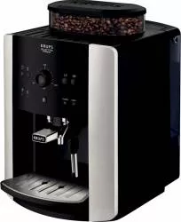 Espressor KRUPS Arabica EA811810 display negru 1.7l 1450W Negru-Argintiu