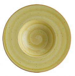 Farfurie portelan spaghete BONNA colectia AURA AMBER 