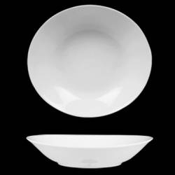 Farfurie adanca din portelan 22cm colectia ELIPS 