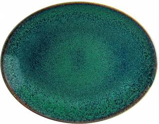 Farfurie ovala din portelan BONNA colectia ORE MAR 31x24cm 