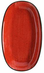 Farfurie ovala din portelan BONNA colectia PASSION 19x11cm 