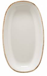 Farfurie ovala portelan BONNA colectia RETRO 19x11cm 