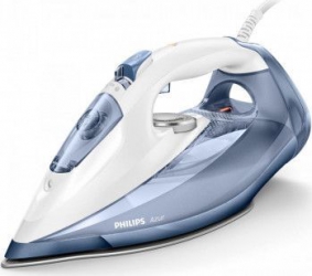 Fier de calcat cu abur Philips Azur GC4902/20 Talpa SteamGlide Elite 0.3l 50 g-min 2800W Alb-Albastru 