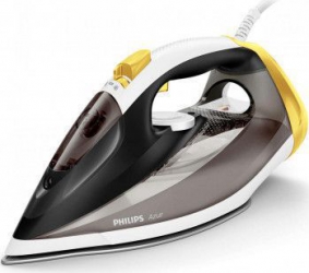 Fier de calcat Philips Azur GC4537/80 200 g Talpa SteamGlide Decalcifiere Negru-Galben 