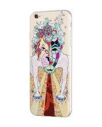 Flip Cover Hoco Element Series Mythology Painted pentru Apple Iphone 6 plus6 s plus Dogz White 