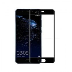 Folie sticla curbata Huawei P10 LITE pentru tot ecranul Full Cover 3D Neagra 