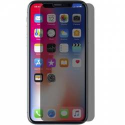 Folie de protectie Privacy Anty-Spy tempered glass pentru iPhone X BBL296 