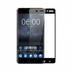 Folie de sticla tempered glass 9H pentru Nokia 6 2018 negru BBL424