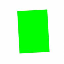 Folie fosforescenta de transfer termic A4 nonprintabila verde efect glow 