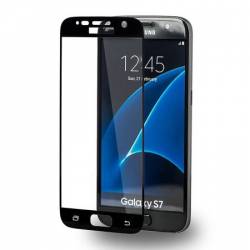 Folie protectie de sticla 9H high quality Bibilel pentru Samsung Galaxy S7 negru BBL151 