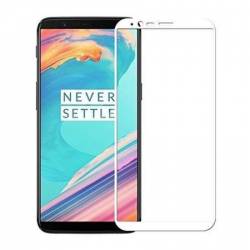 Folie protectie de sticla 9H pentru Oneplus 5T alb BBL291 