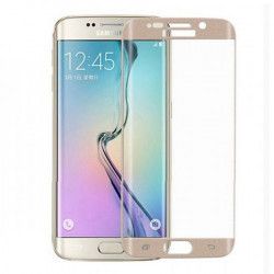 Folie protectie de sticla 9H pentru Samsung Galaxy S6 Edge Auriu BBL813 