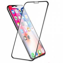 Folie protectie de sticla rezistenta 9H tempered glass pentru iPhone XR Negru BBL565 