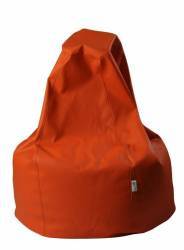 Fotoliu tip sac Bless Portocaliu piele ecologica QMOBILI 