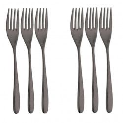 Furculita set 6 buc grosime 3 5mm INOXRIV NOVECENTO TITANIUM 