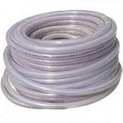 Furtun ranforsat alimentar ulei vin suc GLASS CLEAR 8 mm pret metru liniar 
