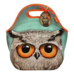 Geanta pentru pranz Santoro - Book Owl 30 x 28 x 16 cm