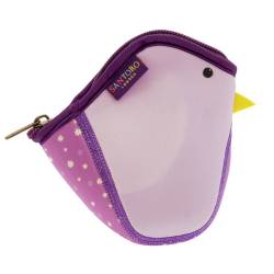 Geanta 3D mica Kori Kumi Three Little Birds mov 