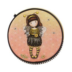 Geanta rotunda Gorjuss - Bee Loved 7 x 22 x 22 cm 