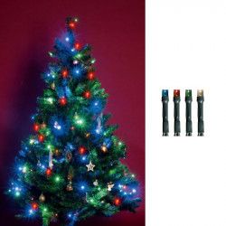 Ghirlanda 100 LED-uri lumina statica lungime 9.5 metri interior alimentare retea multicolor 
