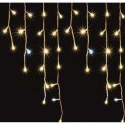 Ghirlanda decorativa luminoasa flori de gheata 5 m 300 LED exterior 