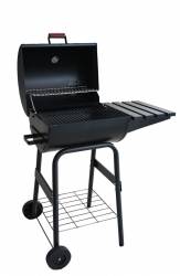 Gratar carbune RAKI cadou set 3 piese furculita gratar cutit 20 cm si toctor lemn SIMONAGGIO CHURRASCO 