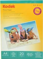 Hartie foto KODAK Glossy 180g A4 20 coli