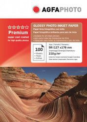 Hartie foto Agfa lucioasa format 13x18 210g/mp pachet 100 coli