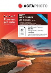 Hartie foto Agfa mata format A4 double side 220g/mp pachet 20 coli 