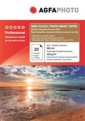 Hartie foto Agfa RC resin coated microporous ultra lucioasa format A4 260g/mp pachet 20 coli