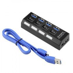 HUB 4 porturi USB3.0 5Gbps cu comutatoare HOPE R 