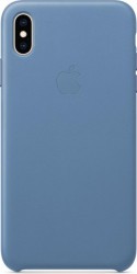 Husa Apple Leather iPhone XS Max Cornflower 