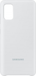 Husa Samsung EF-PA415T Silicone Cover Samsung Galaxy A41 A415F White 