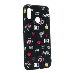 Husa de protectie Girl Power pentru Huawei P20 Lite Silicon B249 