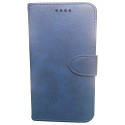 Husa Flip Wallet HOPE R pentru Iphone 7 Iphone 8 albastru inchis piele ecologica 