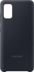 Husa Samsung EF-PA415T Silicone Cover Samsung Galaxy A41 A415F Black 